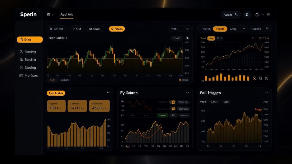Trading Dashboard Interface